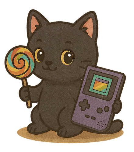 Candycat Games Illustration